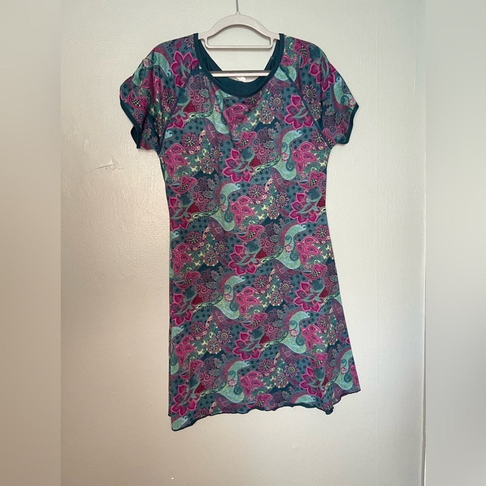 Title Nine paisley print t-shirt dress‎